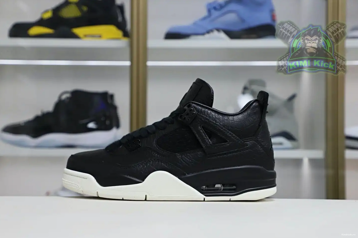 4 ponyhair black Jordan Jordan Air Kimikick retro 0528